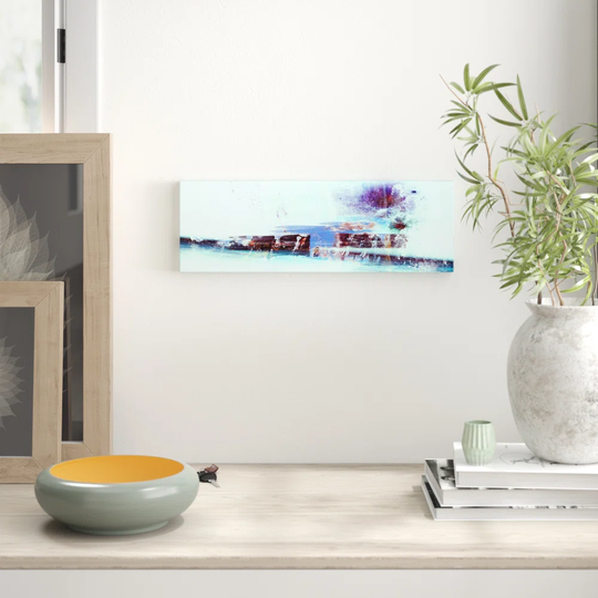 Abstract 814 Graphic Art Print on Wrapped Canvas