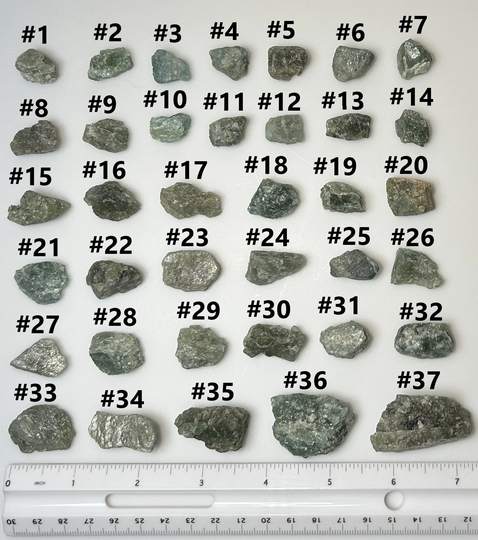 Green/Blue Apatite | Raw - Lot #1