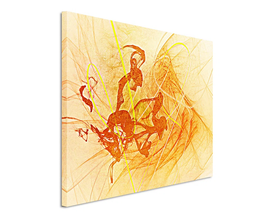 Enigma Abstract 1270 Graphic Art Print on Canvas