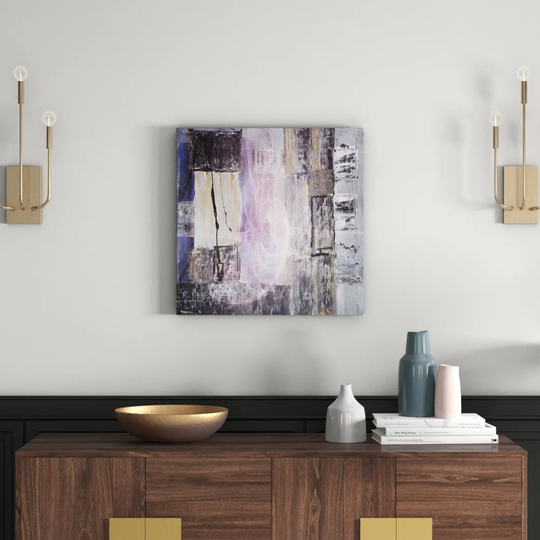 Enigma Abstract 1254 Graphic Art Print on Canvas