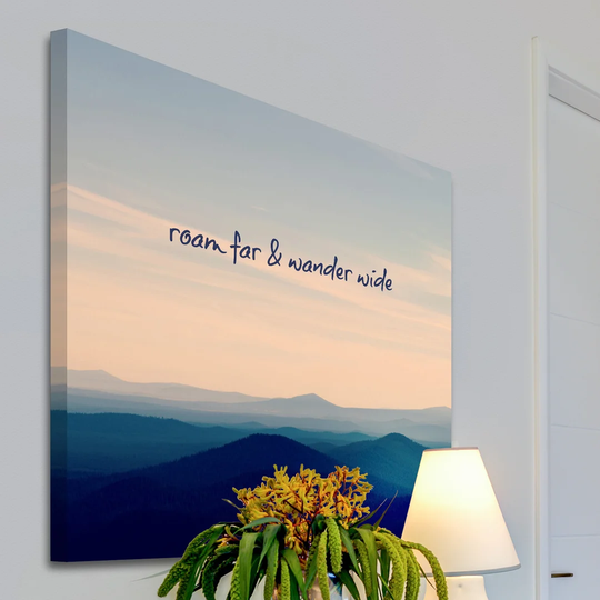 Roam Far & Wander Wide by Robert Dickinson - Wrapped Canvas Graphic Art Print