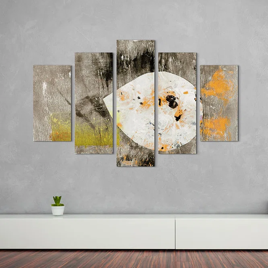 Enigma Abstract 911 Graphic Art Print Multi-Piece Image on Canvas