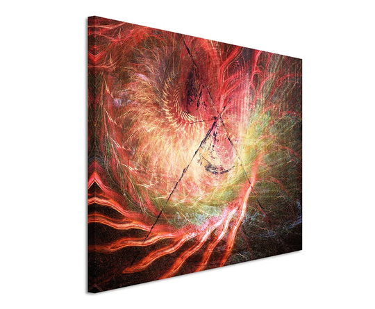 Enigma Abstract 1240 Graphic Art Print on Canvas