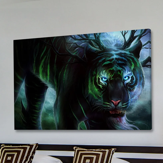 Cold Stare by Jonas Jödicke - Wrapped Canvas Graphic Art Print