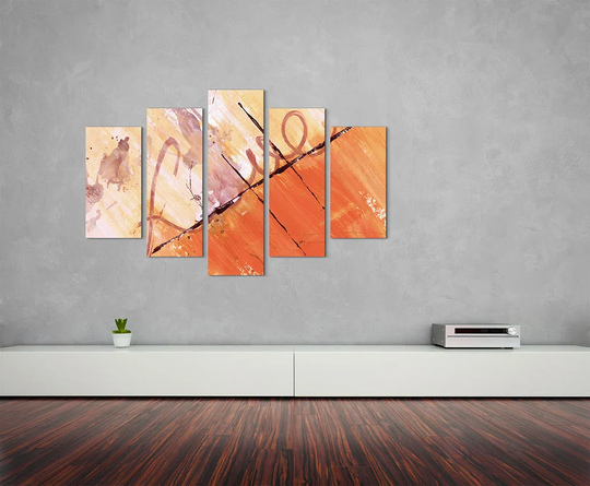 Enigma Abstract 536 Graphic Art Print Multi-Piece Image on Canvas