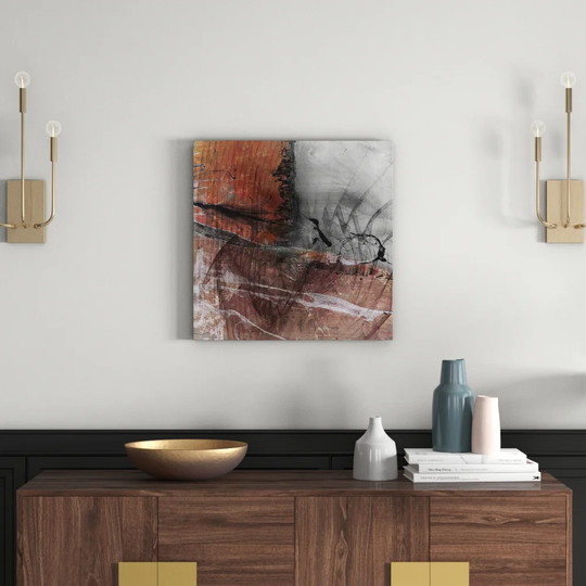 Enigma 1422 Abstract Graphic Art Print on Canvas