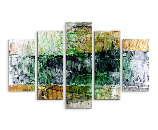 Enigma Abstract 1404 Graphic Art Print Multi-Piece Image on Canvas