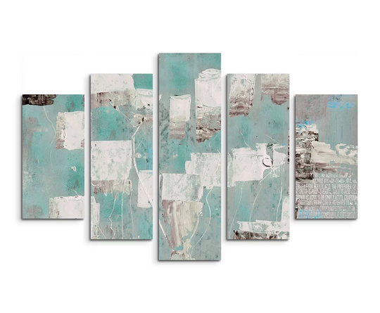 Enigma Abstract 626 Graphic Art Print Multi-Piece Image on Canvas