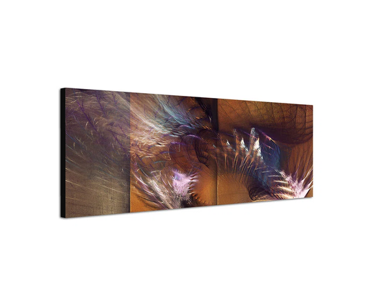 Enigma Panorama Abstract 305 Graphic Art Print on Canvas