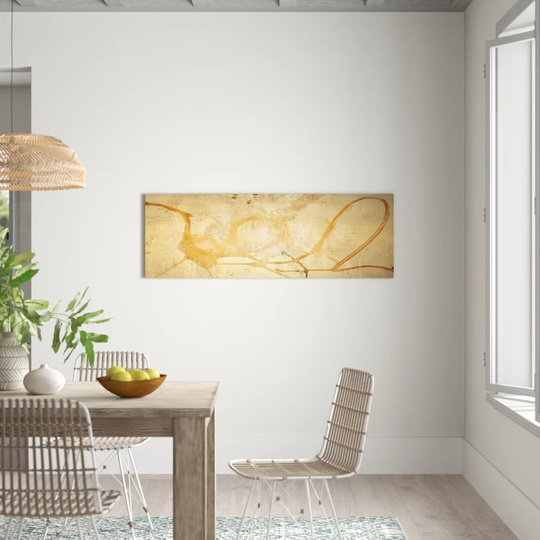 Enigma Panorama Abstract 616 Graphic Art Print on Canvas