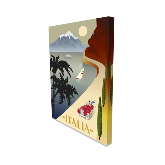 'Summer Road' Graphic Art on Canvas