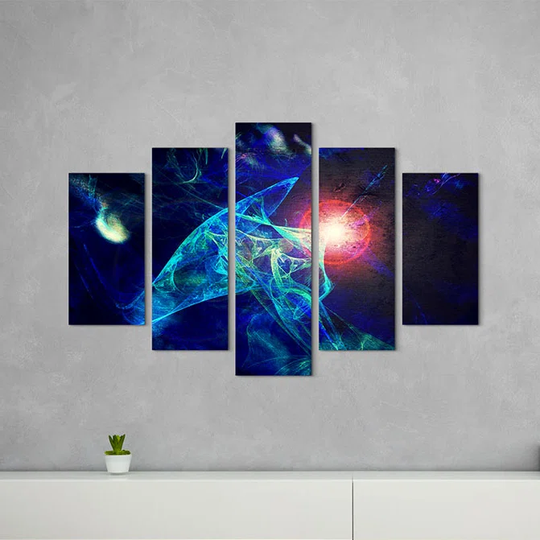 Enigma Scultpure Abstract 1049 Graphic Art Print Multi-Piece Image on Canvas