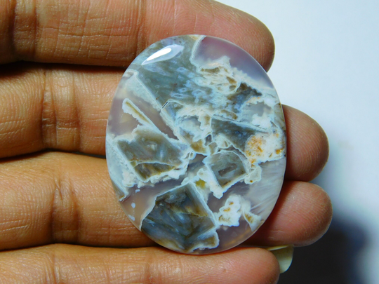 Stick Agate Cabochon Gemstone Very Gorgeous & Natural Handmade Loose Stone 45Cts.(39x22mm