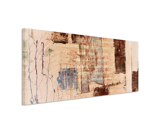 Enigma Panorama Abstract 1335 Graphic Art Print on Canvas