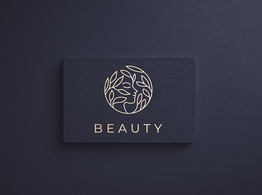 Custom Business Card Design, Minimalist Template, Modern Card, Floral Beauty, Florist