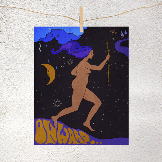 Onward Art Print