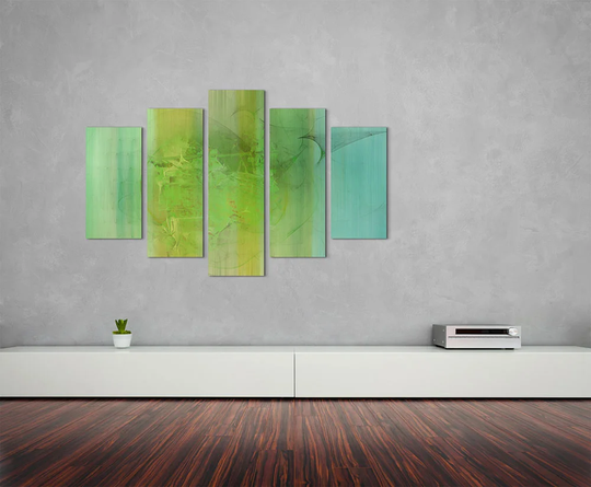 Enigma Abstract 714 Graphic Art Print Multi-Piece Image on Canvas