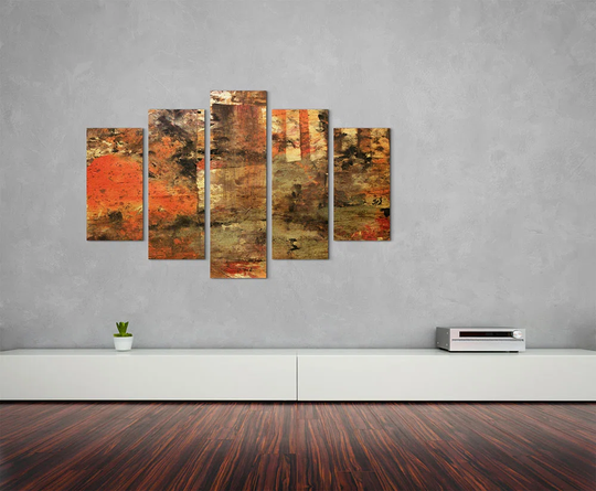 Enigma Abstract 982 Graphic Art Print Multi-Piece Image on Canvas