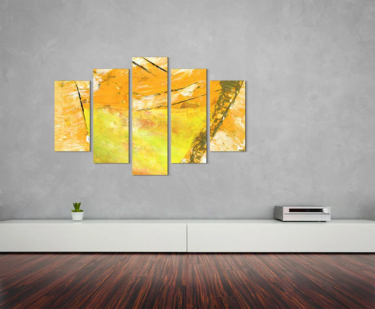 Enigma Abstract 759 Graphic Art Print Multi-Piece Image on Canvas