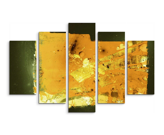 Enigma Abstract 808 Graphic Art Print Multi-Piece Image on Canvas