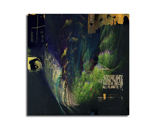 Enigma Abstract 491 Graphic Art Print on Canvas