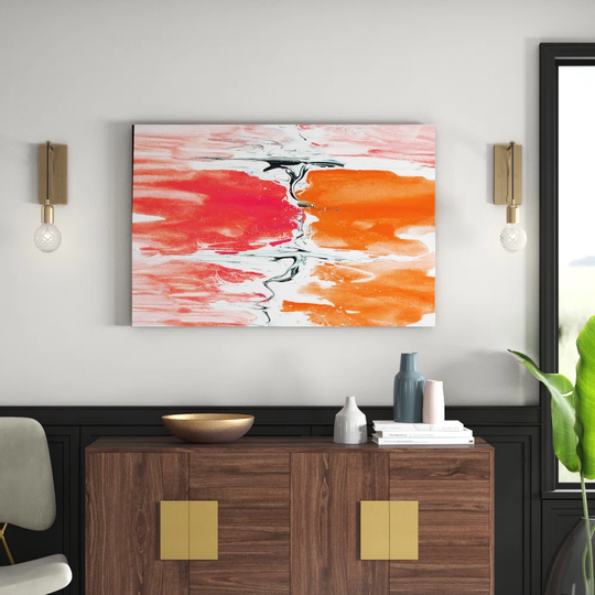 Enigma 003 Abstract Graphic Art Print on Canvas