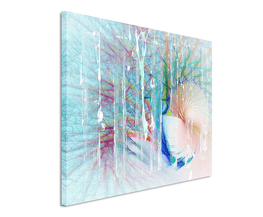 Enigma Abstract 1455 Graphic Art Print on Canvas