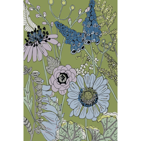 Graphic Garden II by Chariklia Zarris - Wrapped Canvas Graphic Art