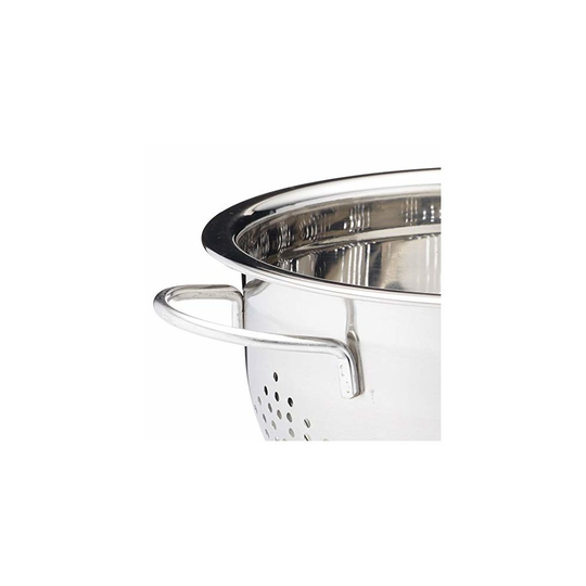 MasterClass Stainless Steel Colander with Handles, 27 cm (10.5")