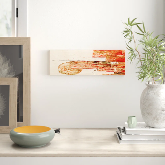 Enigma Panorama Abstract 974 Graphic Art Print on Canvas