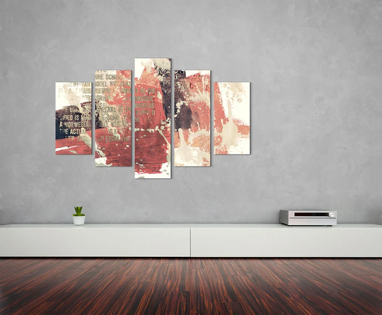 Enigma Abstract 542 Graphic Art Print Multi-Piece Image on Canvas