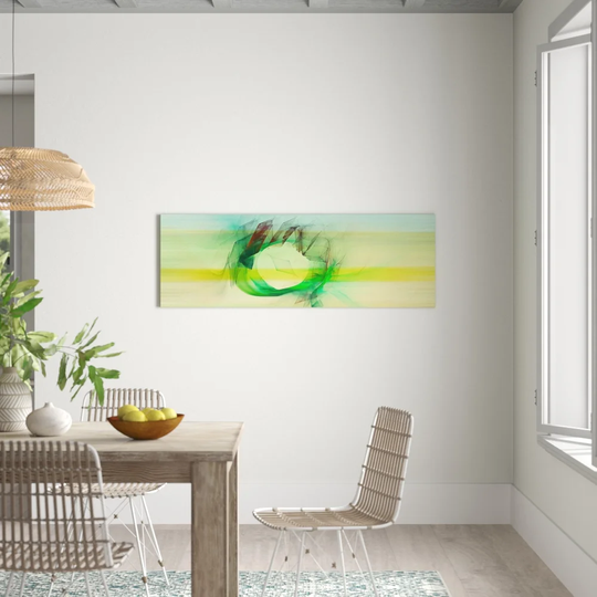 Enigma Panorama Abstract 189 Graphic Art Print on Canvas