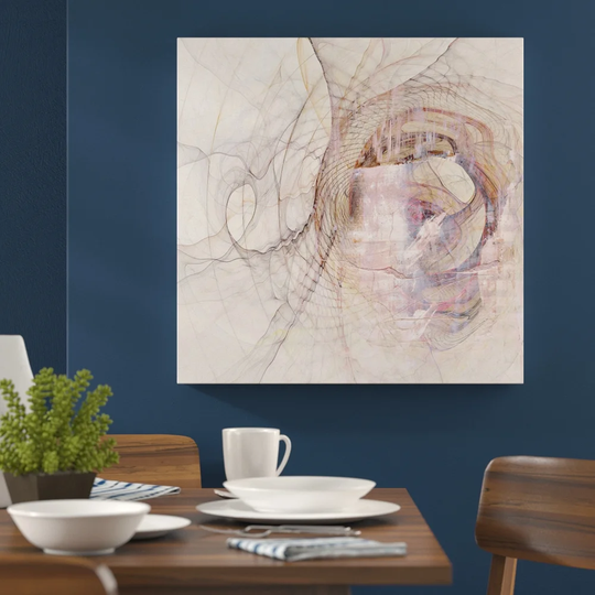 Abstract 1348 Graphic Art Print on Wrapped Canvas