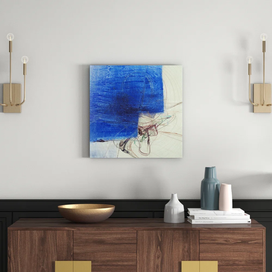 Enigma 1040 Abstract Graphic Art Print on Canvas