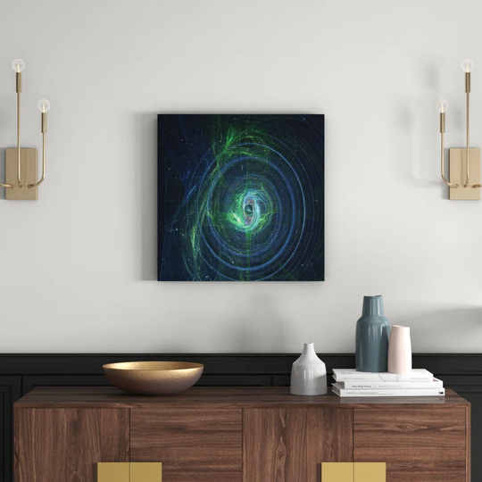 Enigma Abstract 1083 Graphic Art Print on Canvas