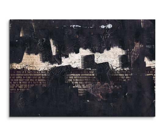 Enigma 842 Abstract Graphic Art Print on Canvas