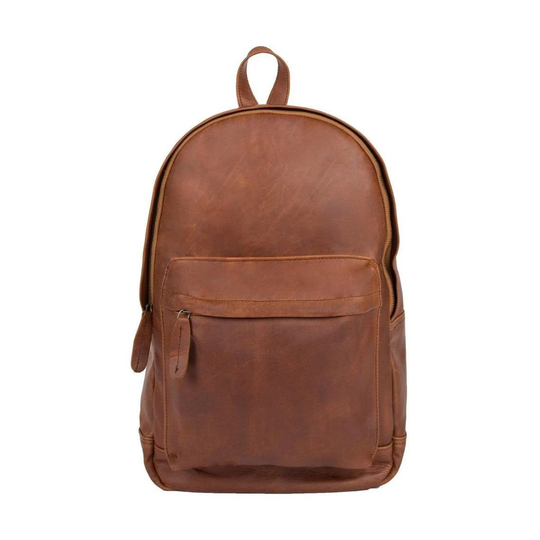 stylish Leather Backpack Laptop Unisex Mens Womens Bag For College & All Other Uses
