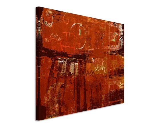 Enigma 819 Abstract Graphic Art Print on Canvas