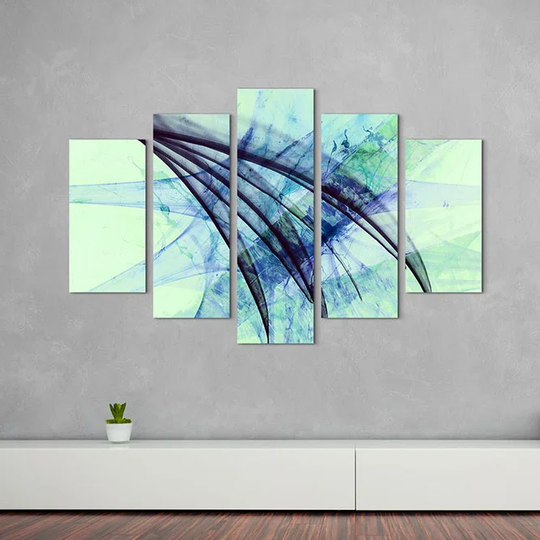 Enigma Abstract 1483 Graphic Art Print Multi-Piece Image on Canvas