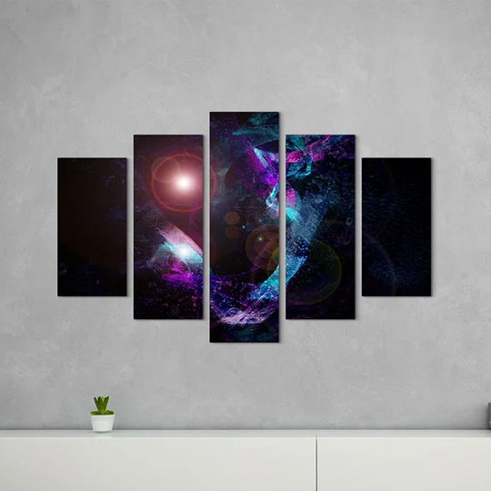 Enigma Sculpture Abstract 1032 Graphic Art Print Multi-Piece Image on Canvas