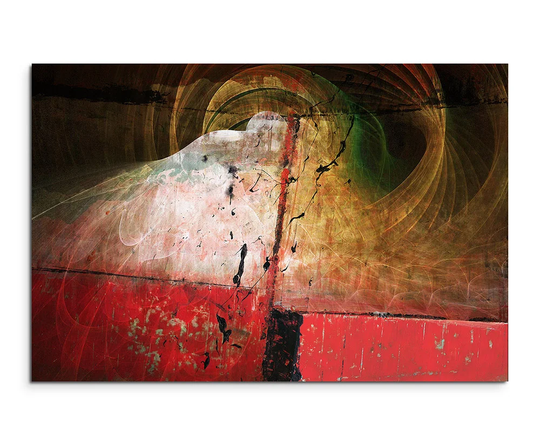 Enigma Abstract 1177 Graphic Art Print on Canvas