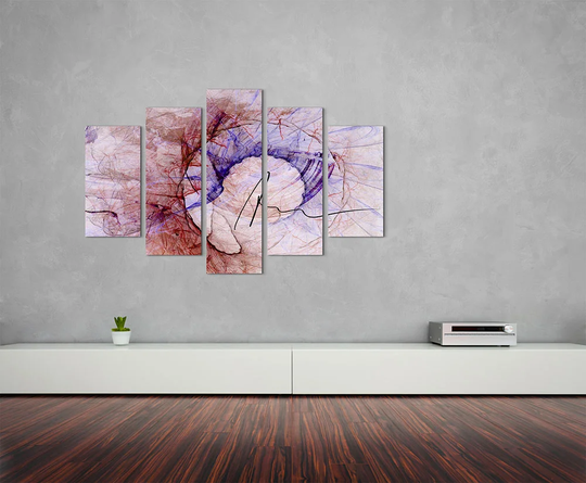 Enigma Scultpure Abstract 1171 Graphic Art Print Multi-Piece Image on Canvas