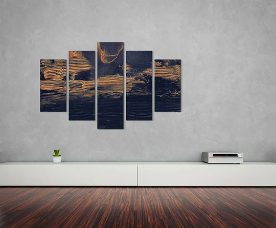 Enigma Abstract 983 Graphic Art Print Multi-Piece Image on Canvas
