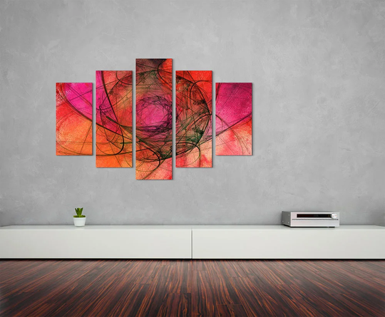 Enigma Scultpure Abstract 1157 Graphic Art Print Multi-Piece Image on Canvas