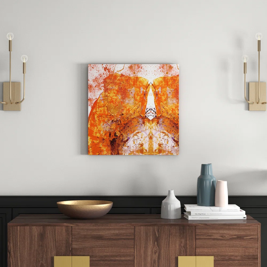 Enigma Abstract 640 Graphic Art Print on Canvas