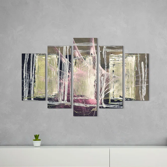 Enigma Scultpure Abstract 1246 Graphic Art Print Multi-Piece Image on Canvas