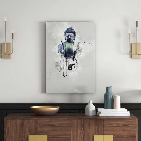 Enigma Charlie Sheen Graphic Art Print on Canvas