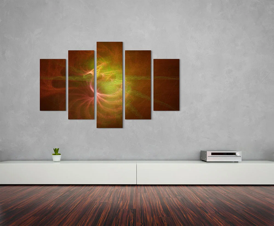 Enigma Scultpure Abstract 1150 Graphic Art Print Multi-Piece Image on Canvas
