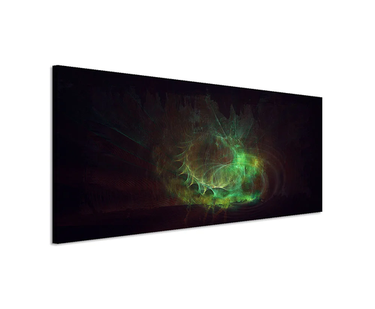 Enigma Panorama Abstract 1216 Graphic Art Print on Canvas