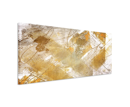Panorama Abstract No. 909 Graphic Art Print on Canvas